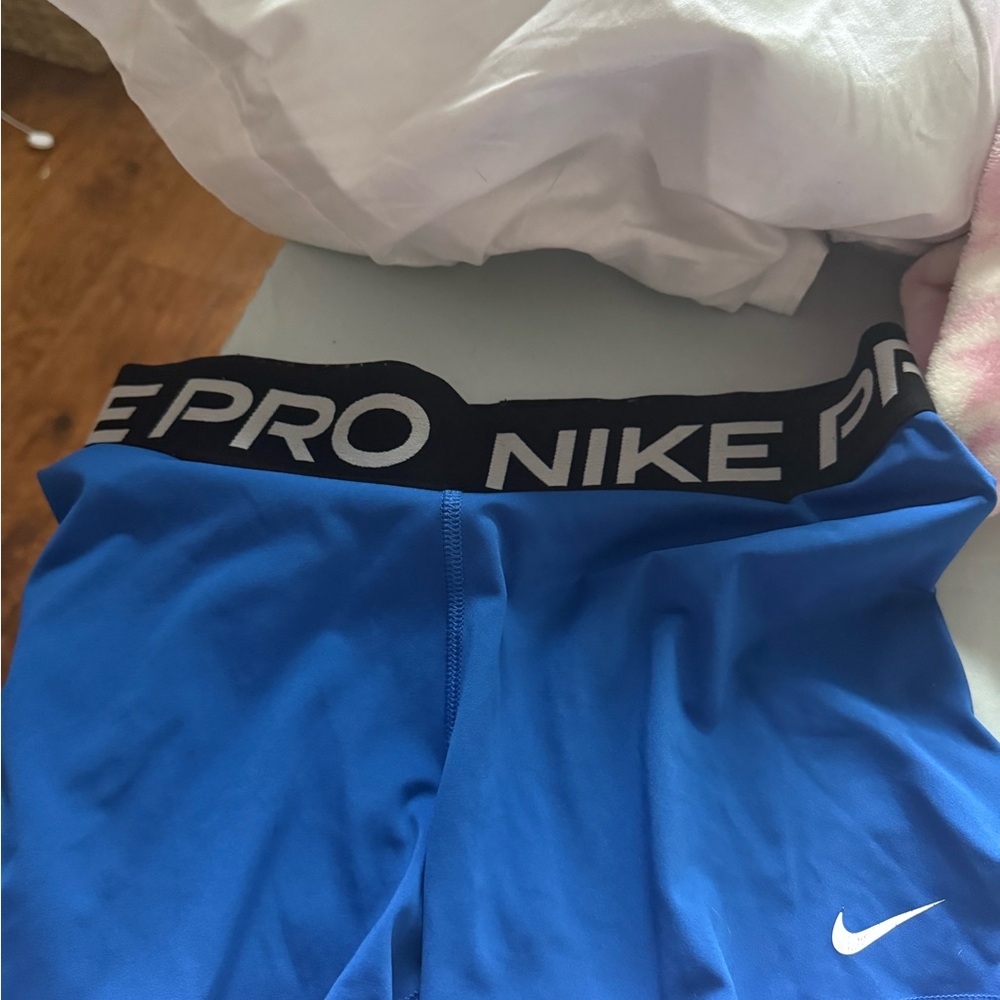 Nike Blue Leggings Performance Stretch